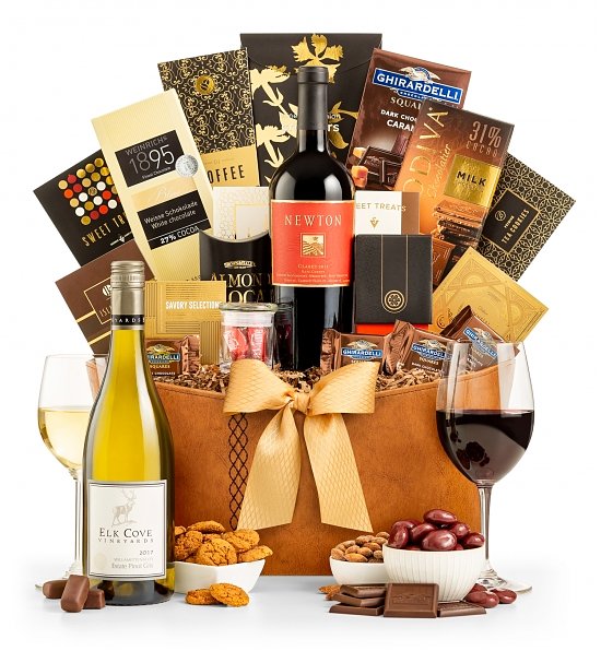 Wine Vintners Elite Gift Basket